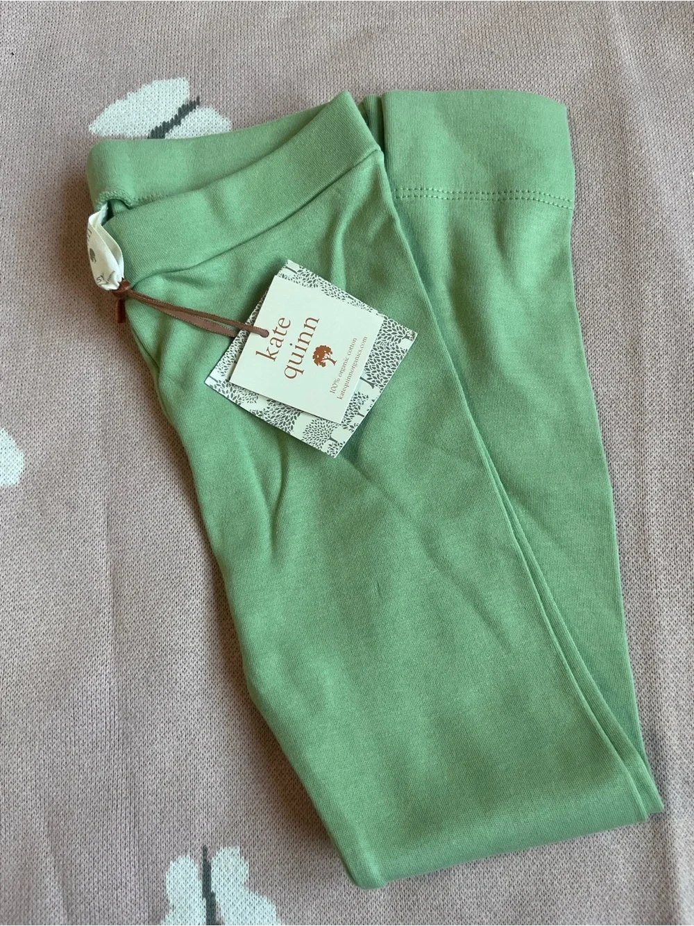 Kate Quinn organic cotton Mint Green Leggings